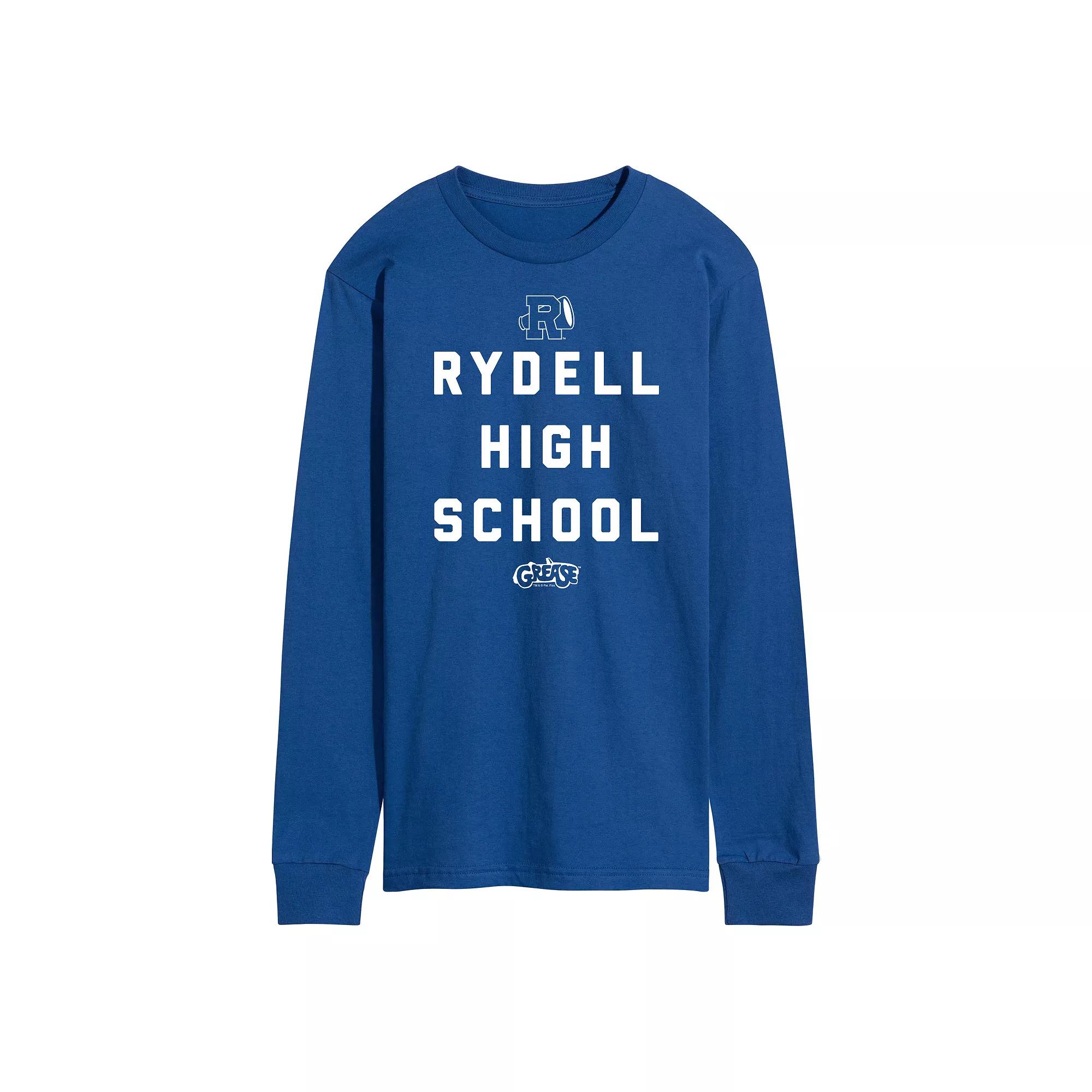 Men's Grease Rydell High Long Sleeve Graphic Tee,  Product Image