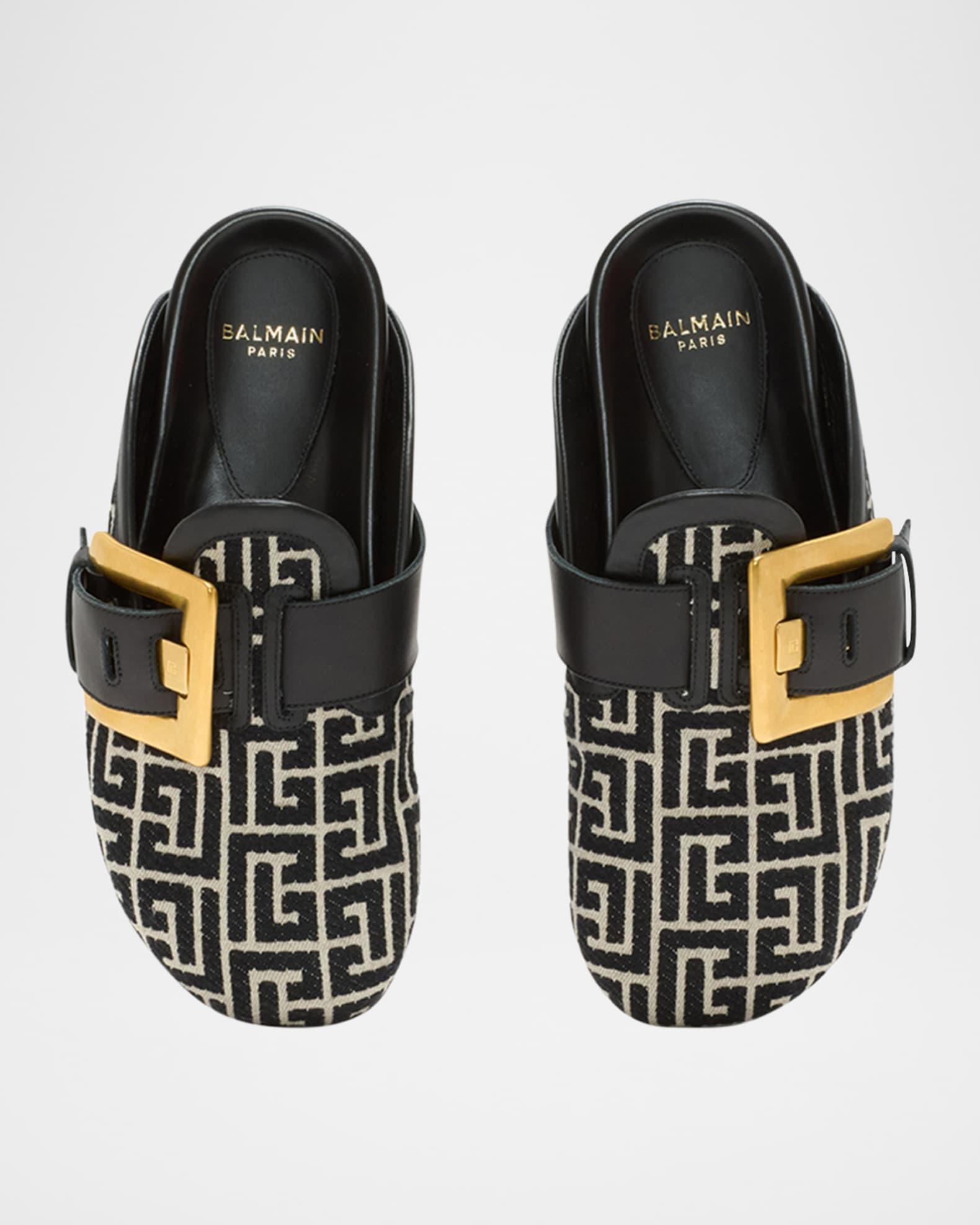 Anthem Monogram Jacquard Mules Product Image