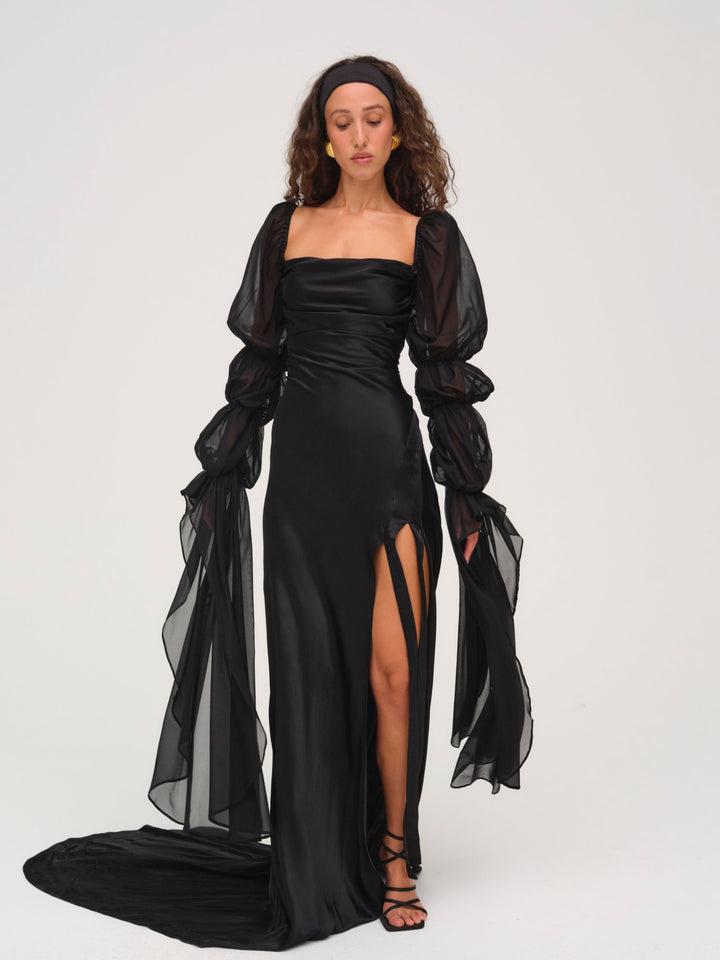 Willow Gown — Black Product Image