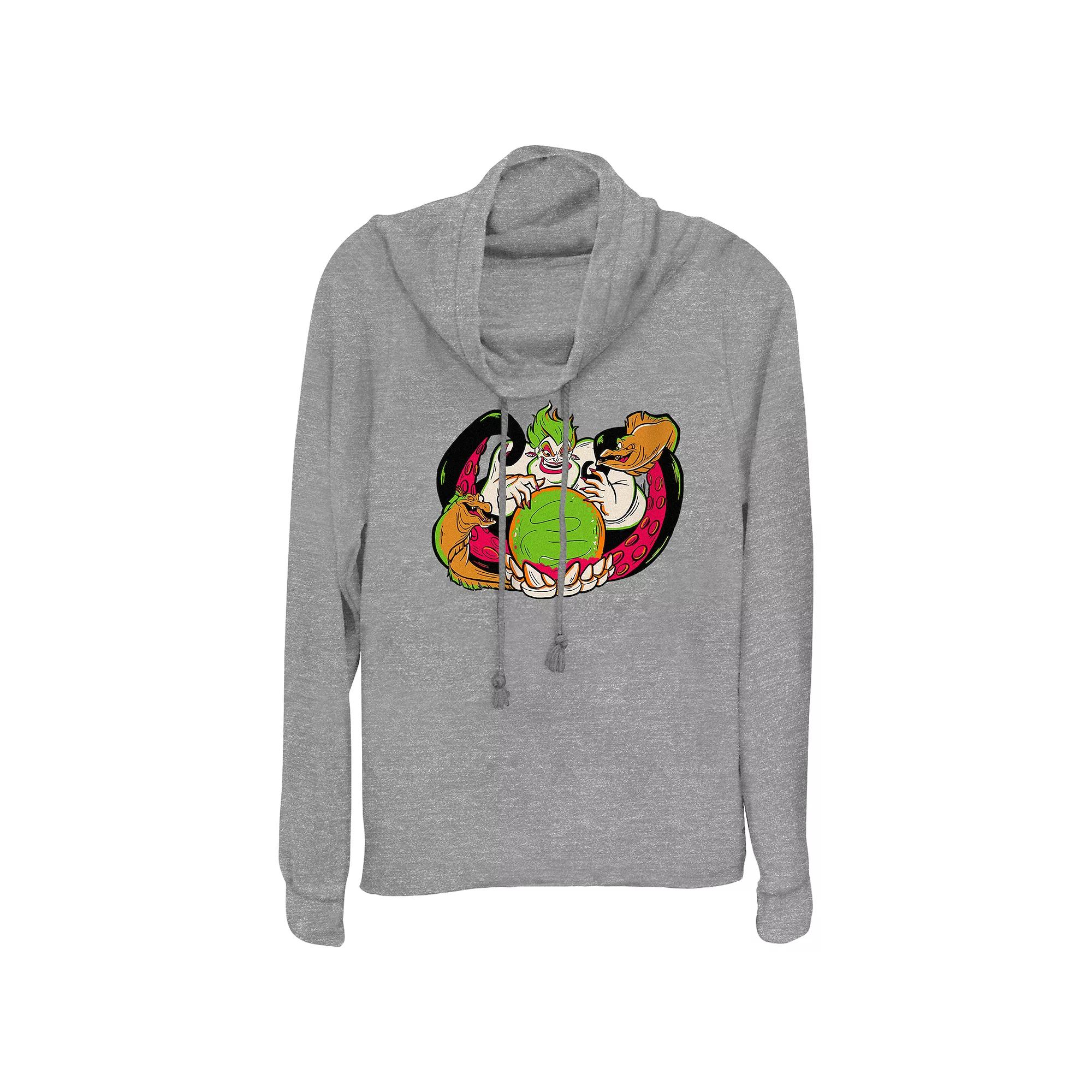 Juniors' Pokémon Gotta Catch 'Em All Eeveelutions Cowlneck Graphic Lightweight Long Sleeve, Girl's,  Product Image