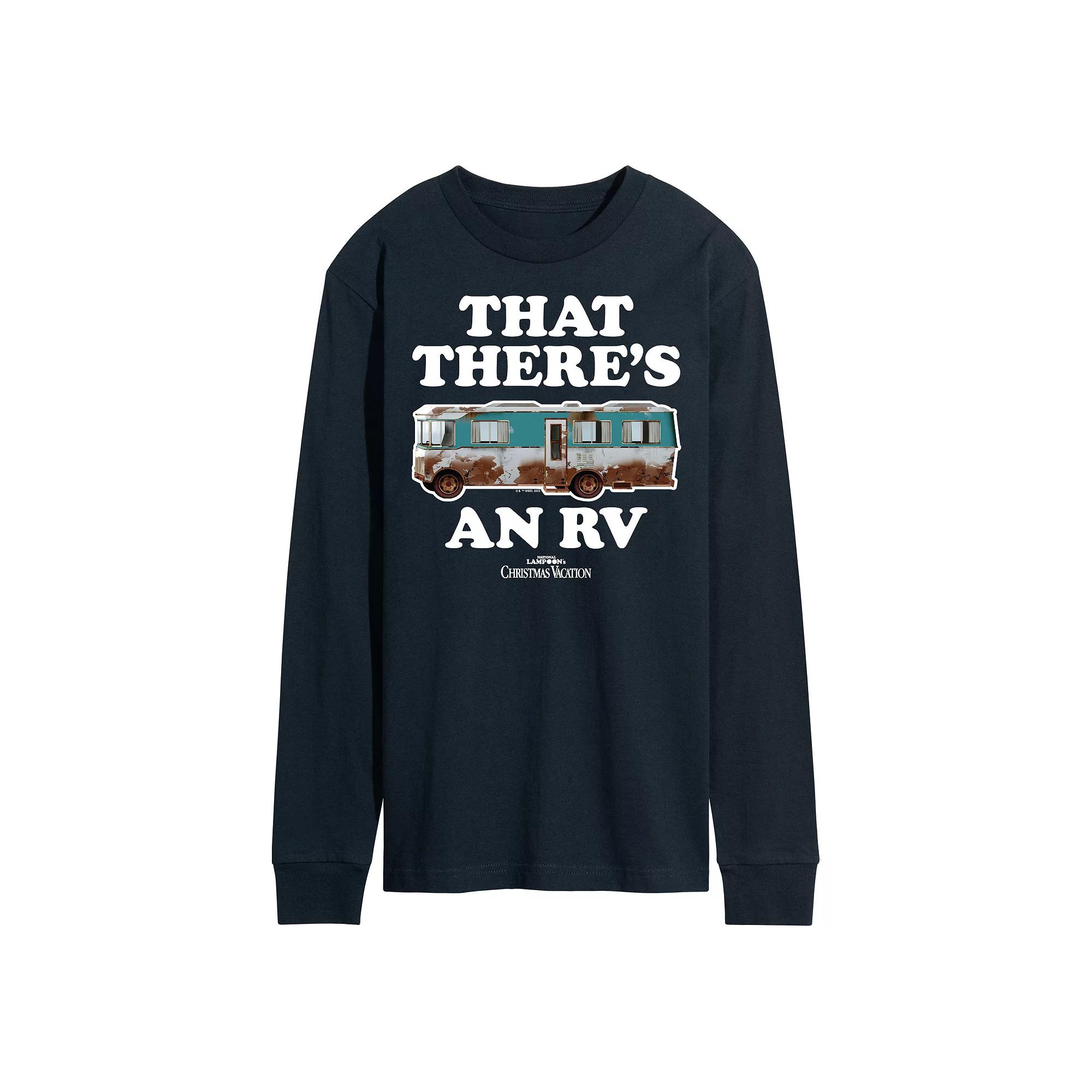 Men's National Lampoon's Christmas Vacation RV Long Sleeve Graphic Tee,  Product Image