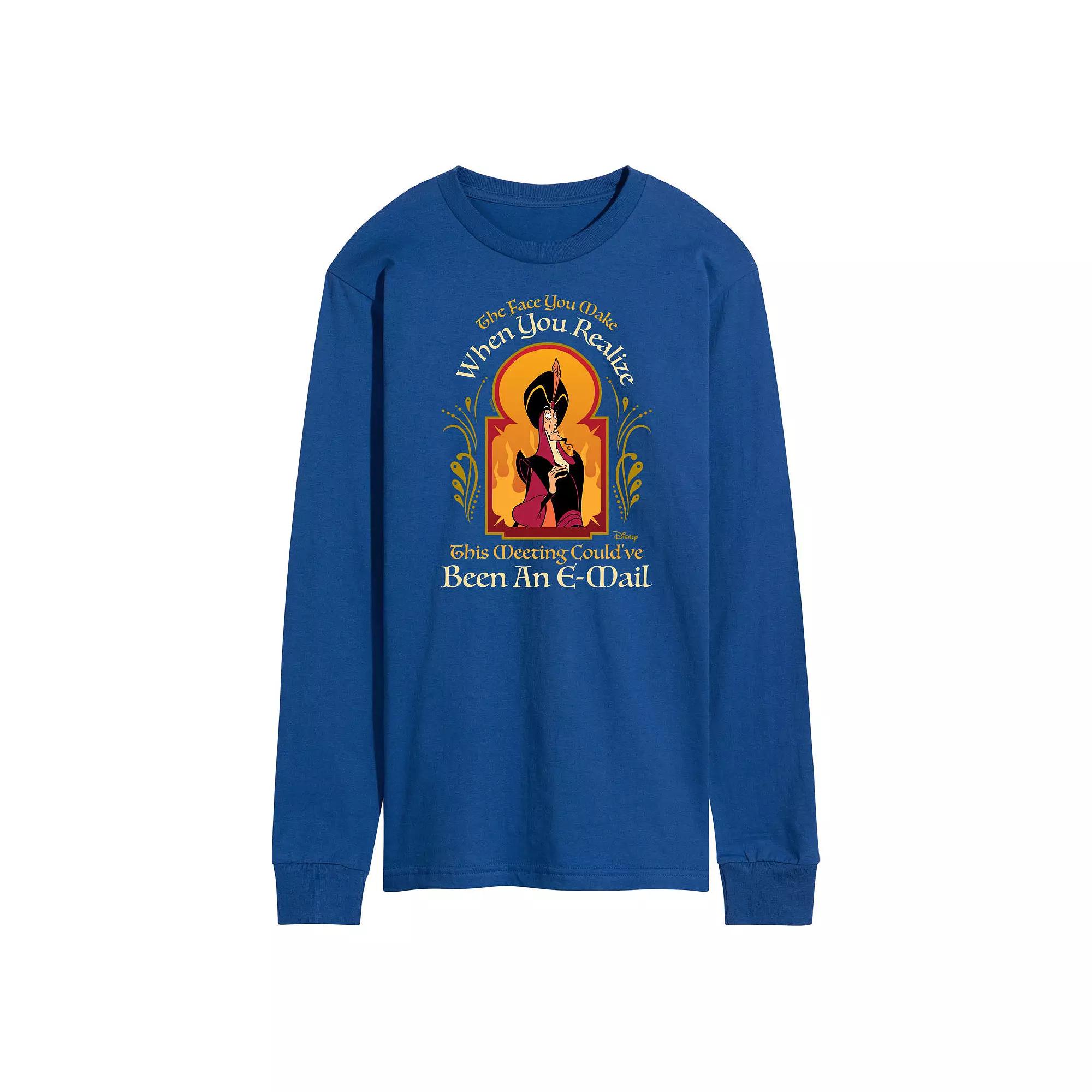 Disney Villains Men's Email Long Sleeve,  Product Image