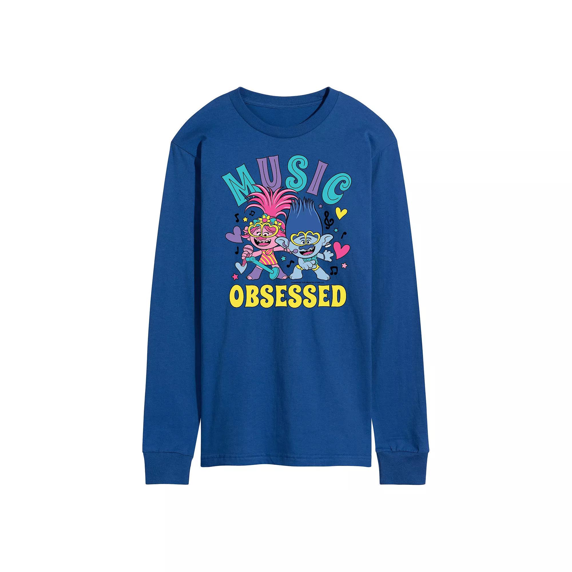 Men's Trolls Music Obsessed Tee,  Product Image