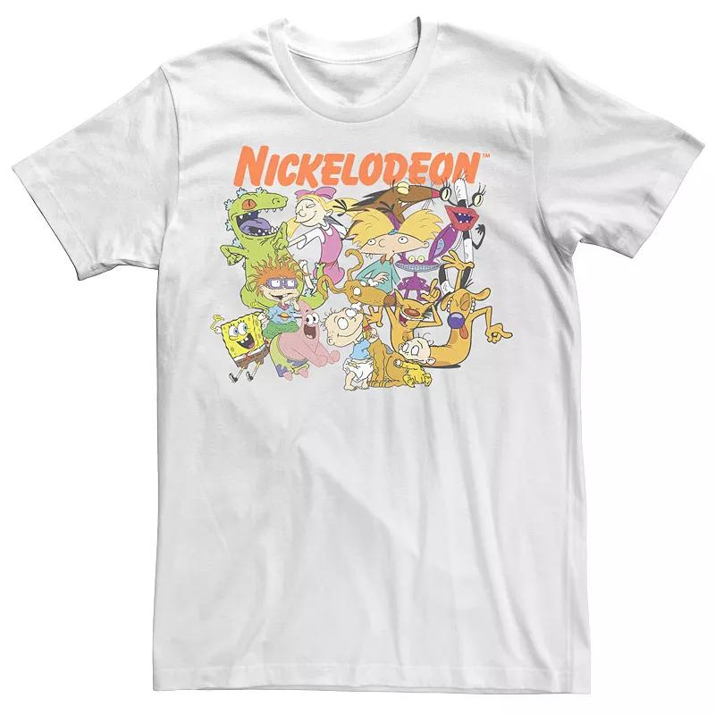 Big & Tall Nickelodeon Nick Friends Logo Tee, Men's,  Product Image