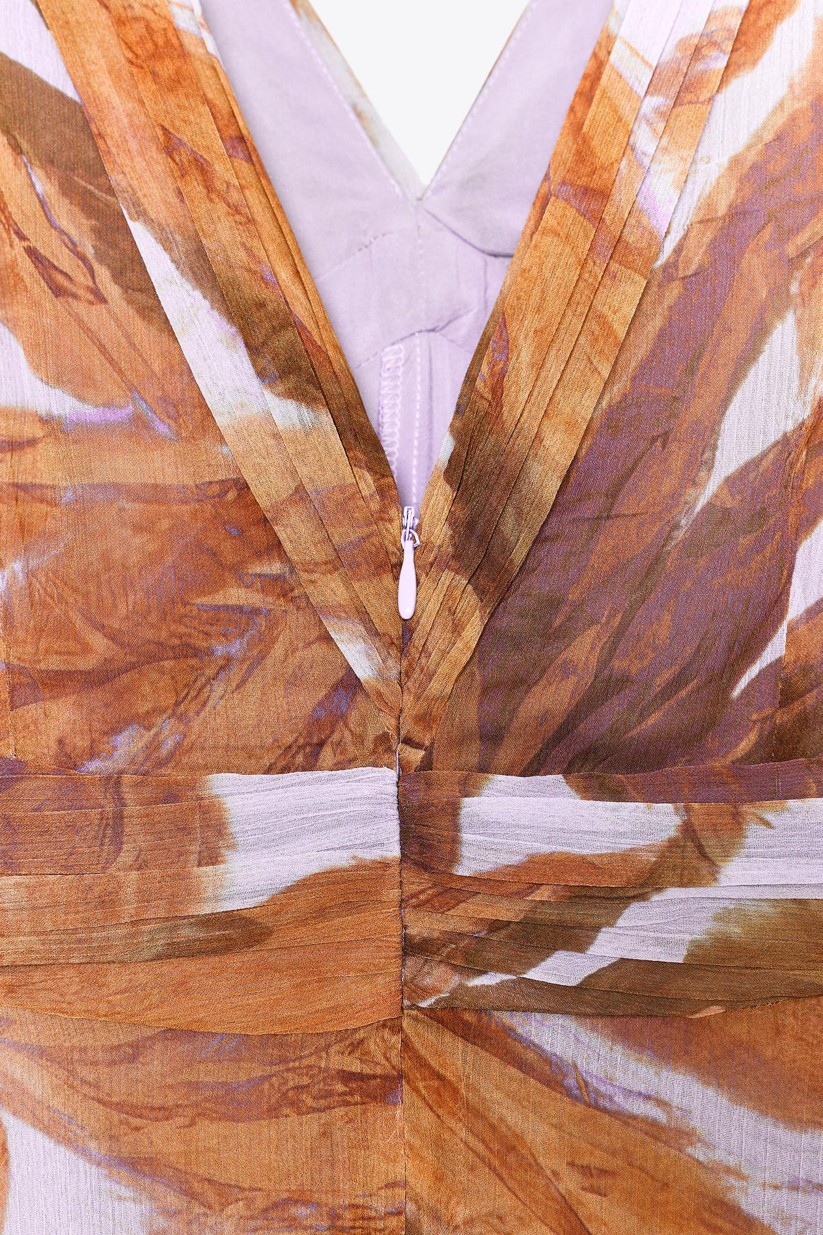 PRINTED MIDI DRESS Product Image