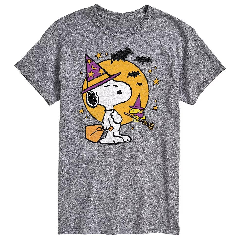 Men's Peanuts Snoopy & Woodstock Witchcraft Graphic Tee,  Product Image