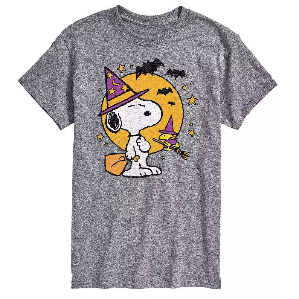 Men's Peanuts Snoopy & Woodstock Witchcraft Graphic Tee,  Product Image