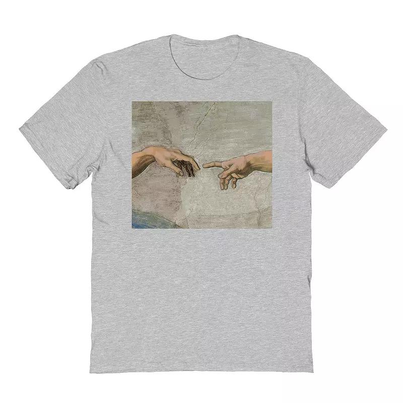 Men's Fine Art Touch Graphic Tee, Size: Small, White Product Image
