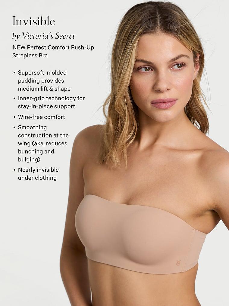 Invisible by Victoria's Secret 
Perfect Comfort Wireless Push-Up Strapless Bra Product Image
