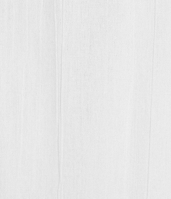 Angie Scoop Neck Short Sleeve Tie Front Empire Waist Dress Product Image