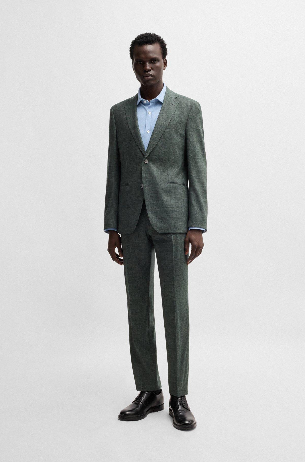 Slim-fit shirt in stretch-cotton jersey Product Image