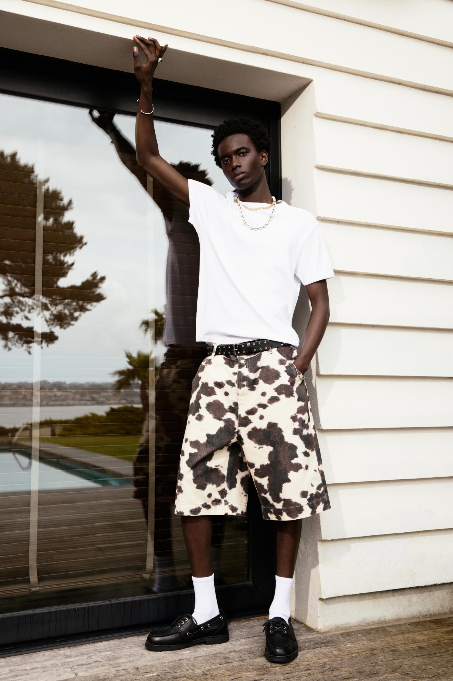 Ribbed short sleeve T-shirt Product Image