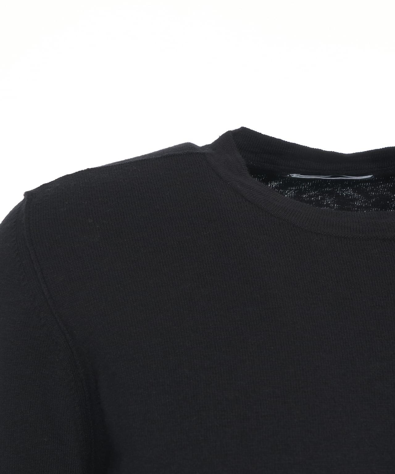 Knit sweater in cotton blend Product Image