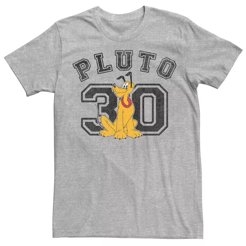 Disney's Pluto Varsity Text #30 Portrait Men's Tee,  Product Image