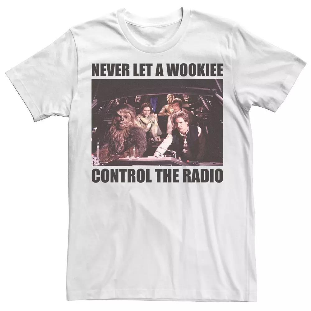 Men's Star Wars No Wookie Radio Tee,  Product Image