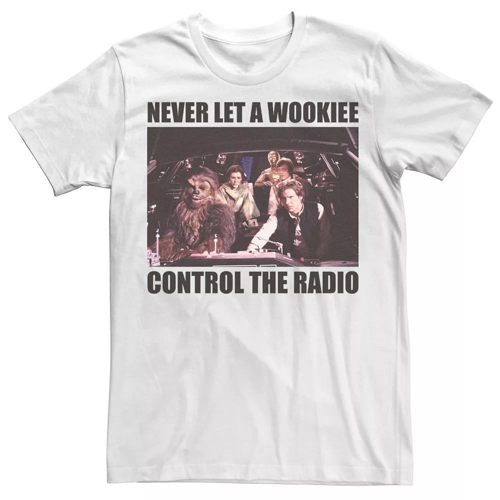 Men's Star Wars No Wookie Radio Tee,  Product Image