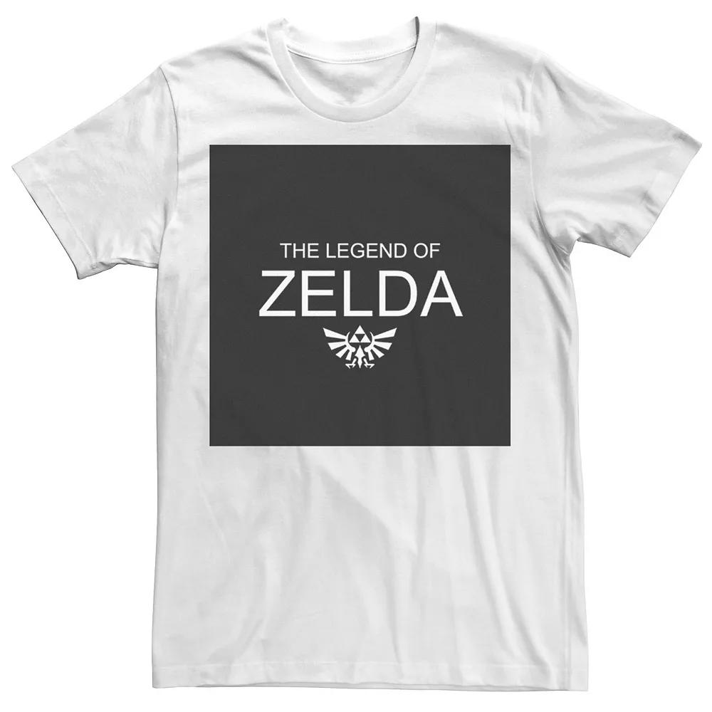 Men's Nintendo The Legend Of Zelda Simple Text Block Tee,  Product Image
