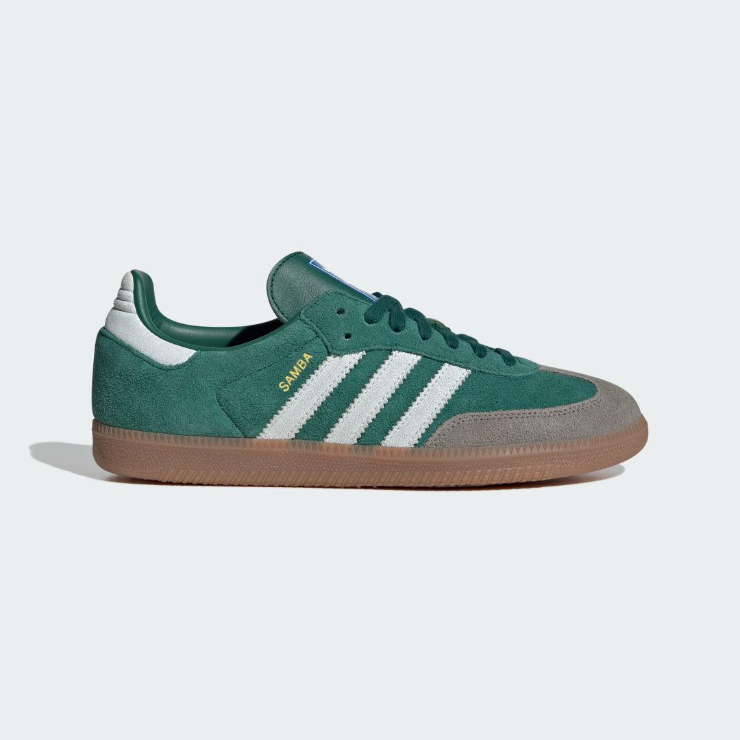 adidas Samba OG Shoes Collegiate Green M 13 / W 14 Mens Product Image