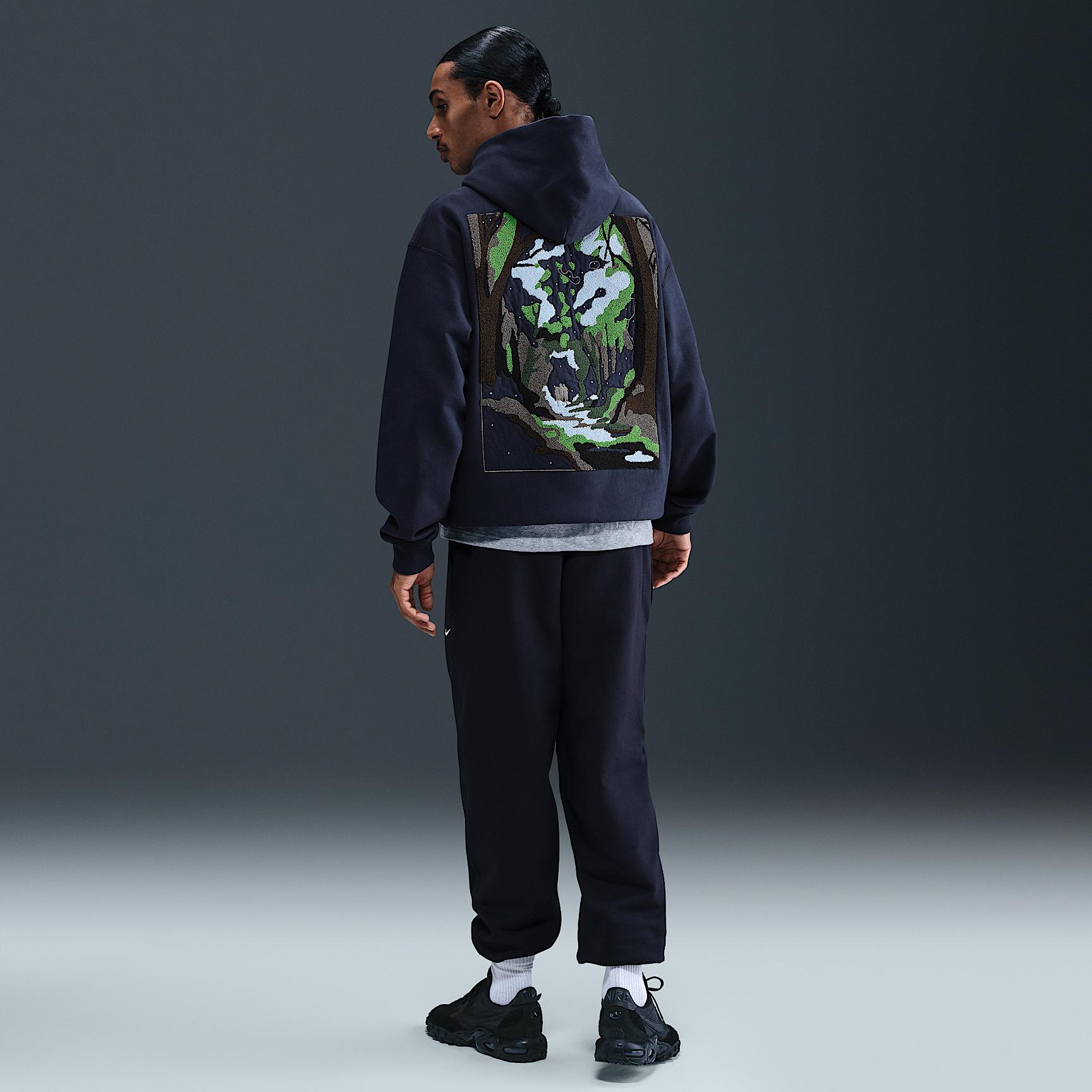 Nike Mens Solo Swoosh Pullover Hoodie | HV0891-133 Product Image