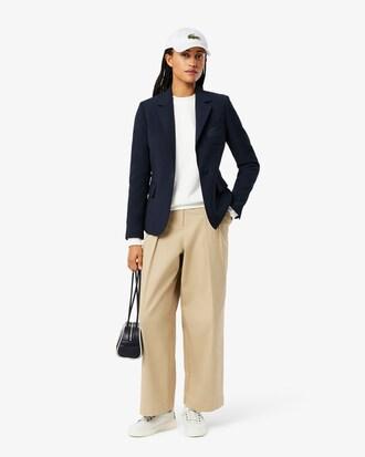 Crocodile Badge Cotton Twill Cap Product Image