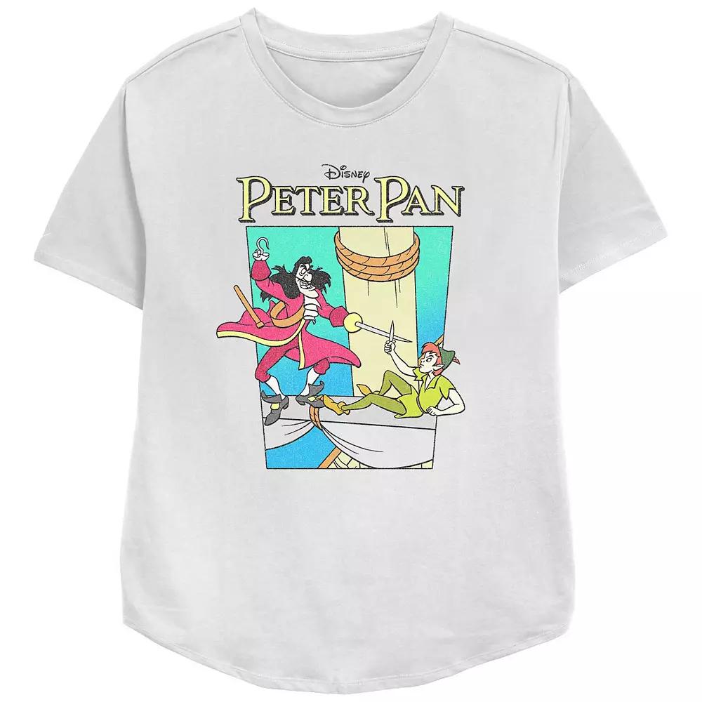Disney's Peter Pan Captain Hook Duel Women's Graphic Tee,  Product Image