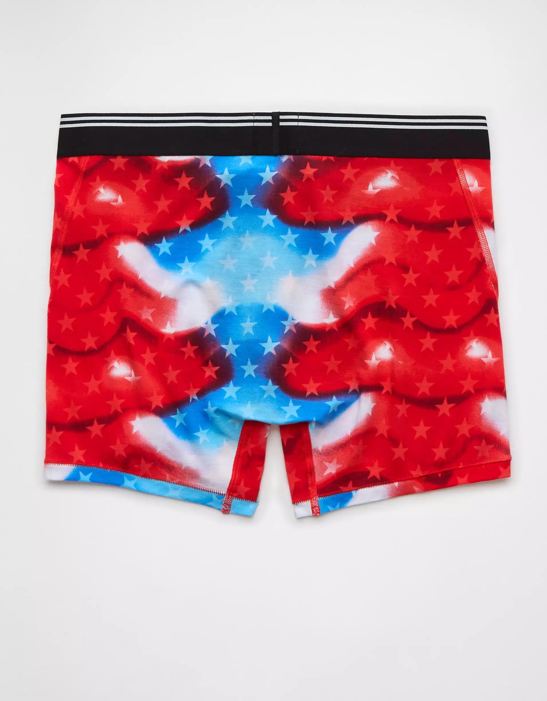 AEO Men's USA 4.5" Ultra Soft Boxer Brief Product Image