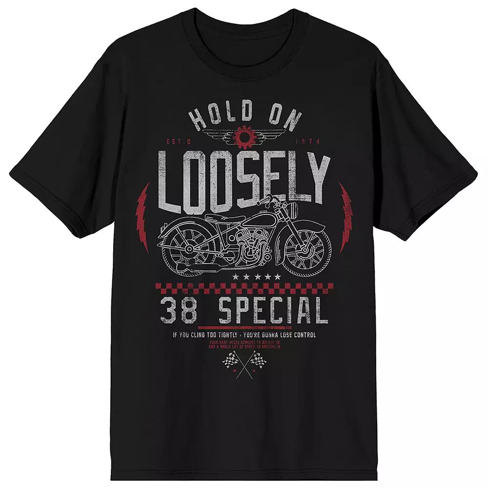 Men's Special Hold On Loosely Short Sleeve Graphic T-Shirt,  Product Image