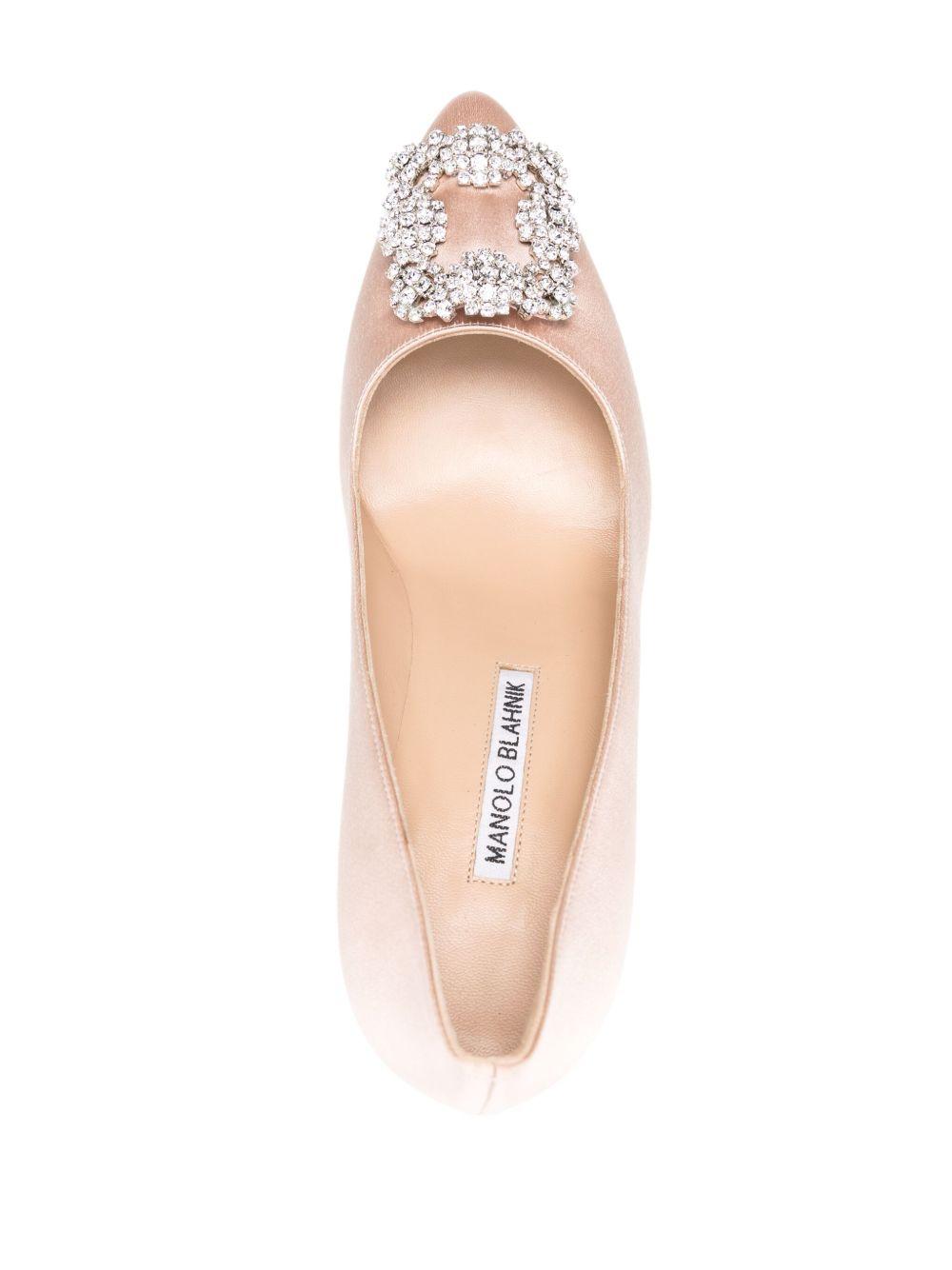 Hangisi 90mm satin pumps Product Image