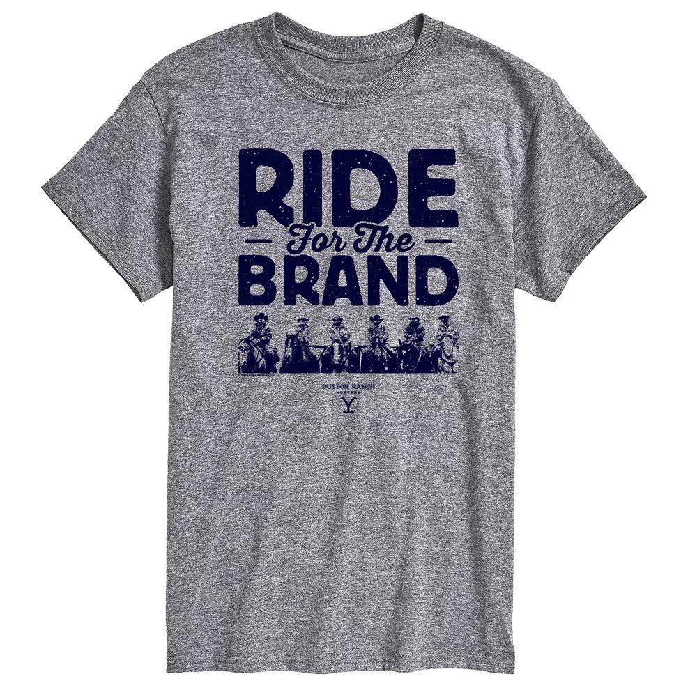 Big & Tall Yellowstone Ride For The Brand Graphic Tee, Men's,  Product Image