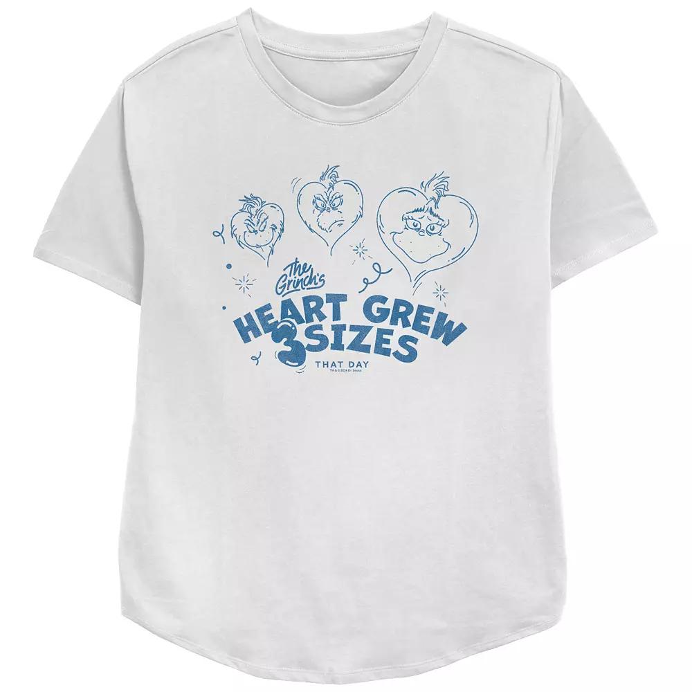 Women's Dr. Seuss Grinch Heart Grew 3  Product Image