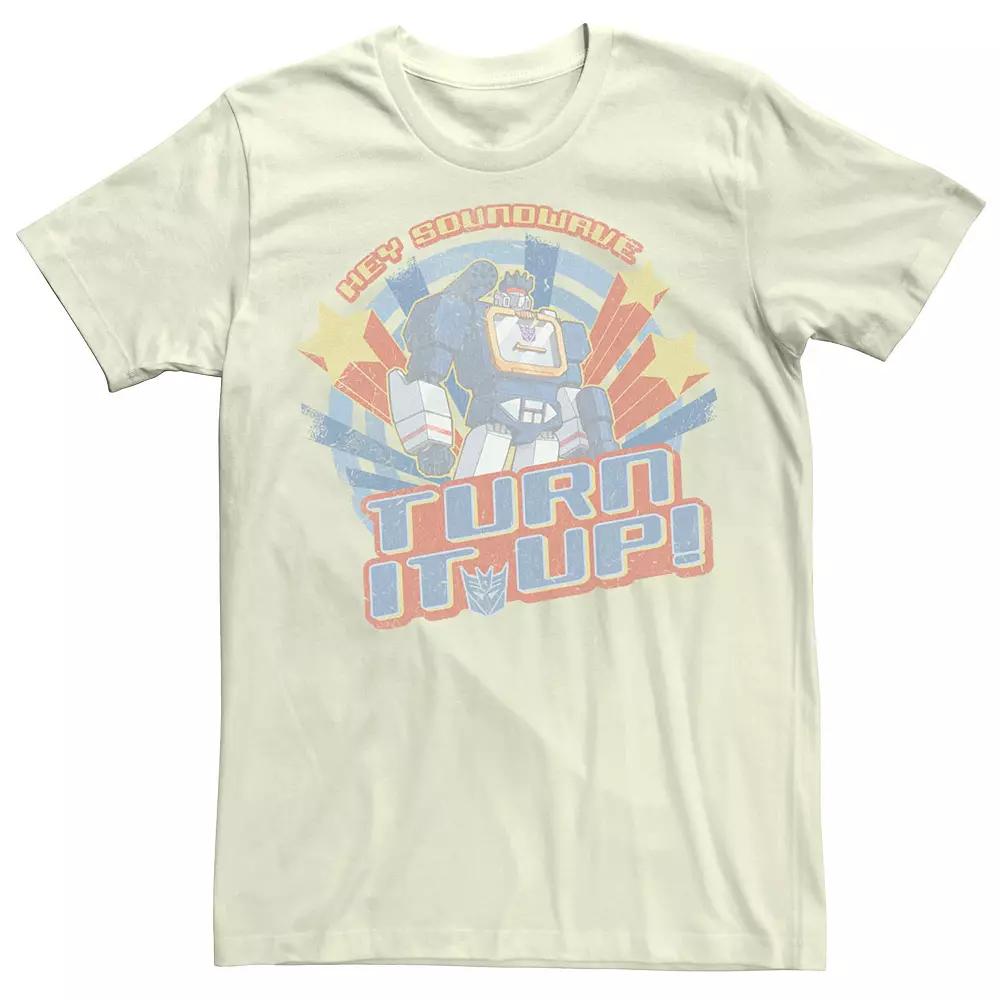 Men's Transformers Hey Soundwave Turn It Up Tee,  Product Image