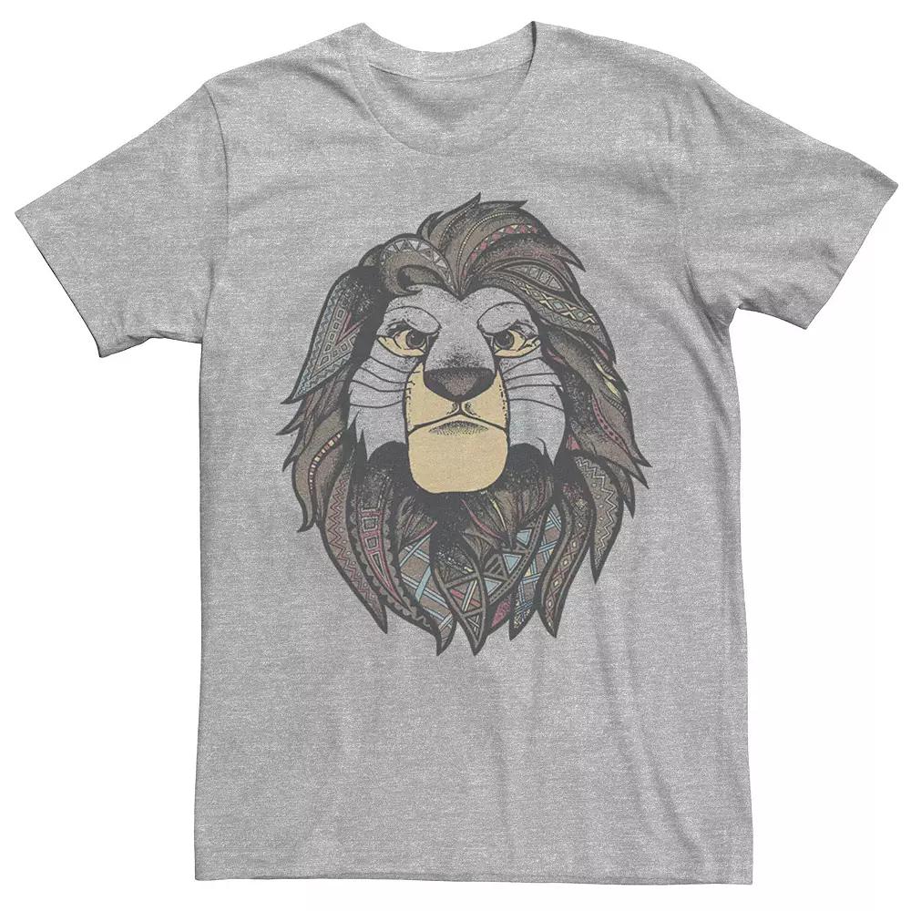 Disney's The Lion King Geometric Mane Men's Tee,  Product Image