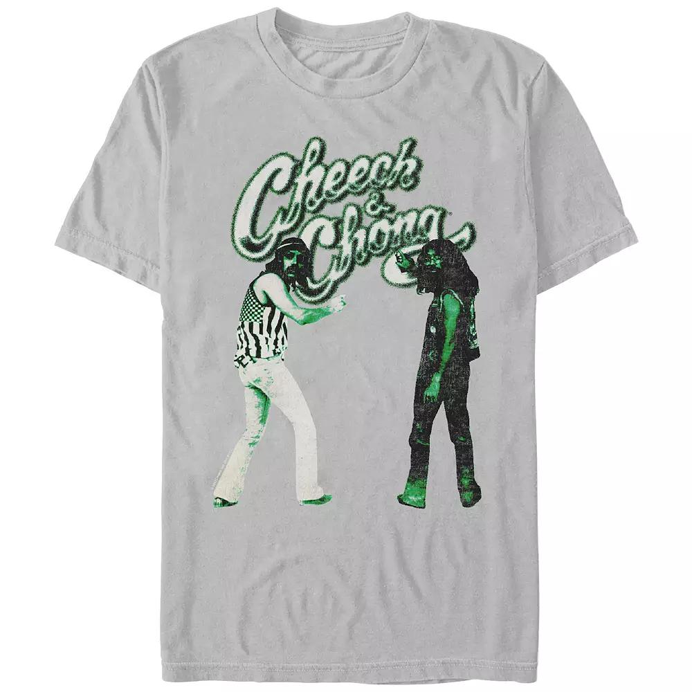 Men's Cheech & Chong Graffiti Logo Graphic Tee,  Product Image