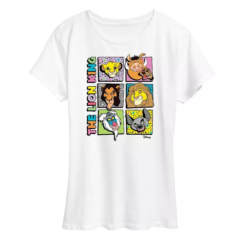 Disney's Lion King Women's Grid Graphic Tee,  Product Image