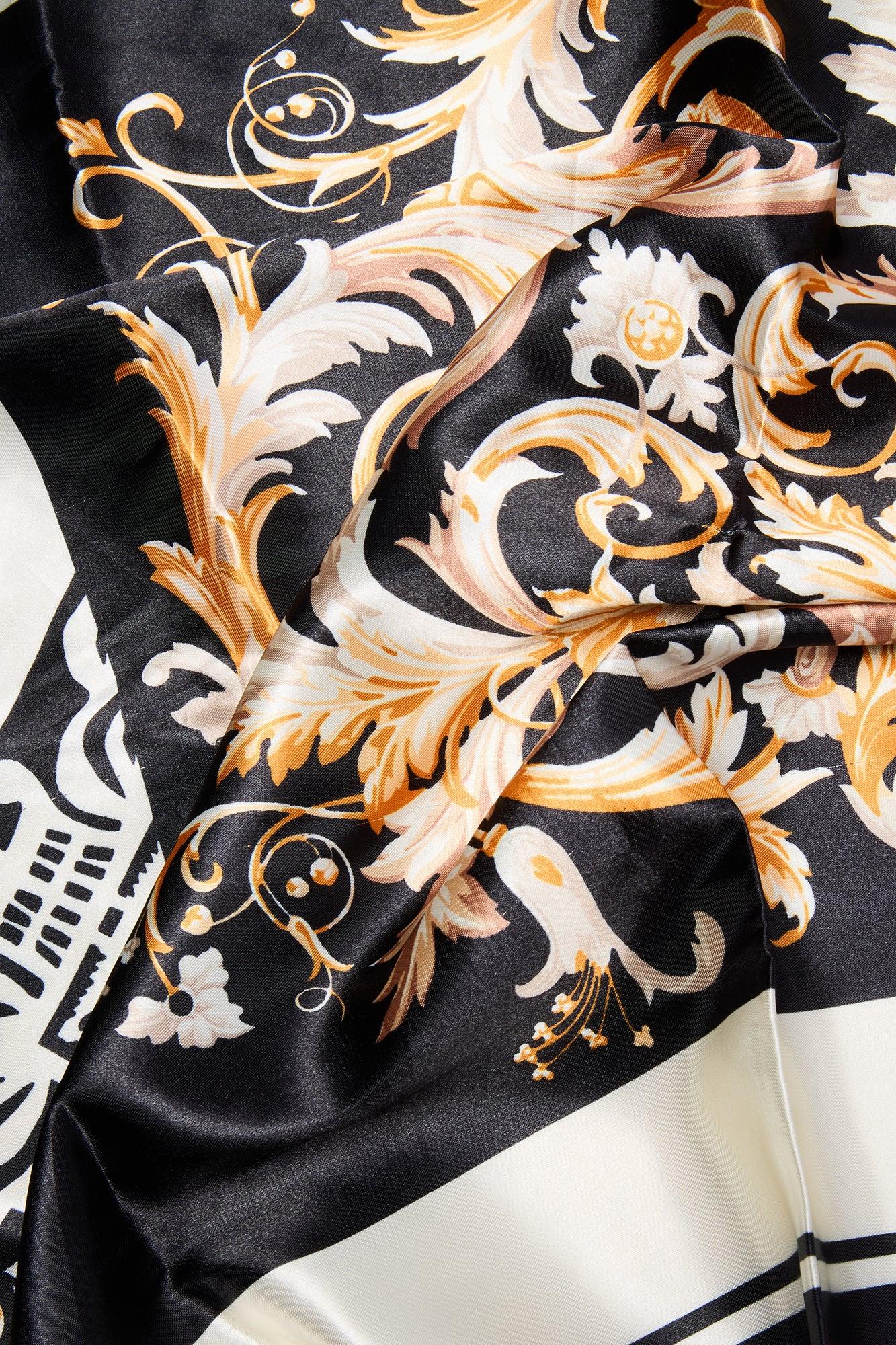 Flying First Class Head Scarf - Black/combo Female Product Image