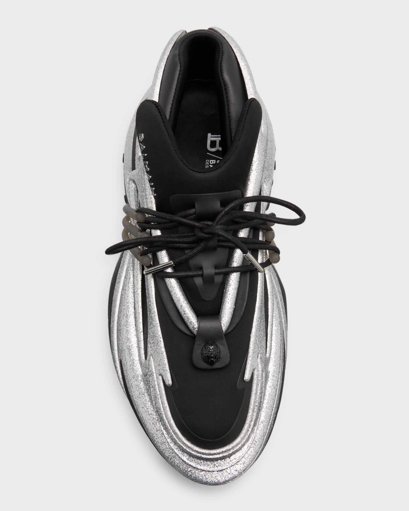 Men's Unicorn Neoprene Glitter Fashion Sneakers Product Image