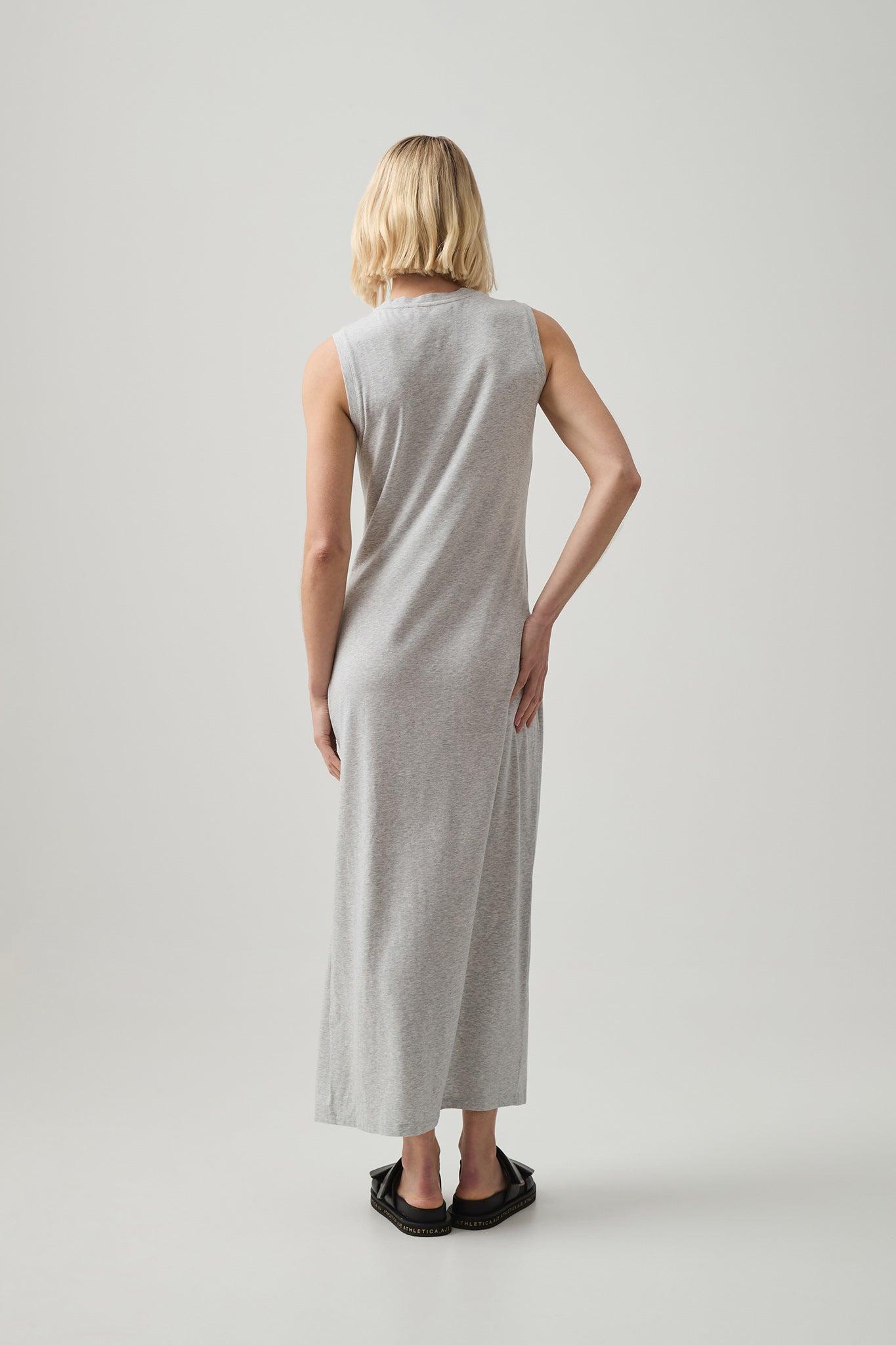 Split Hem Jersey Dress 816 Product Image