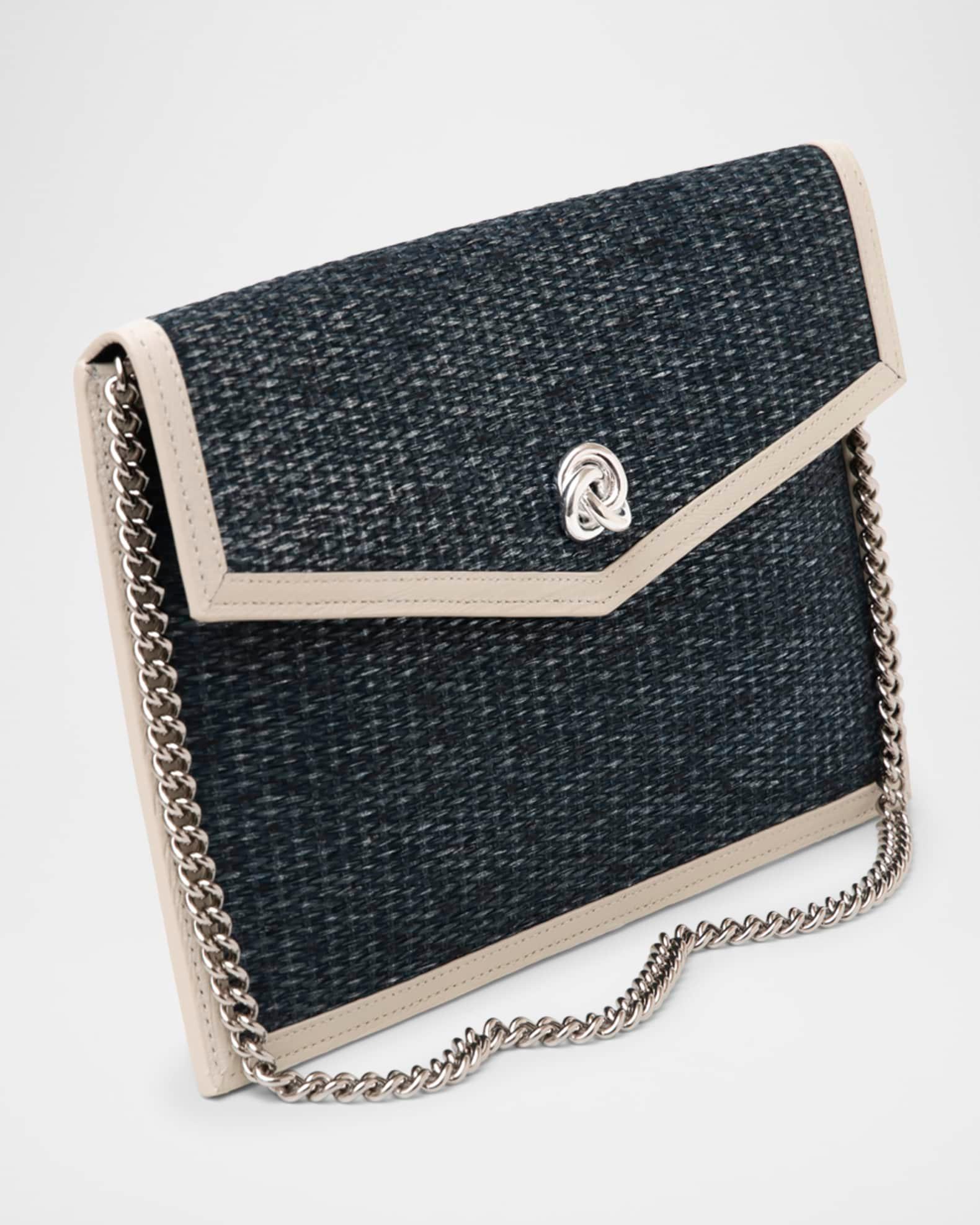 Brick Envelope Woven Clutch Bag Product Image