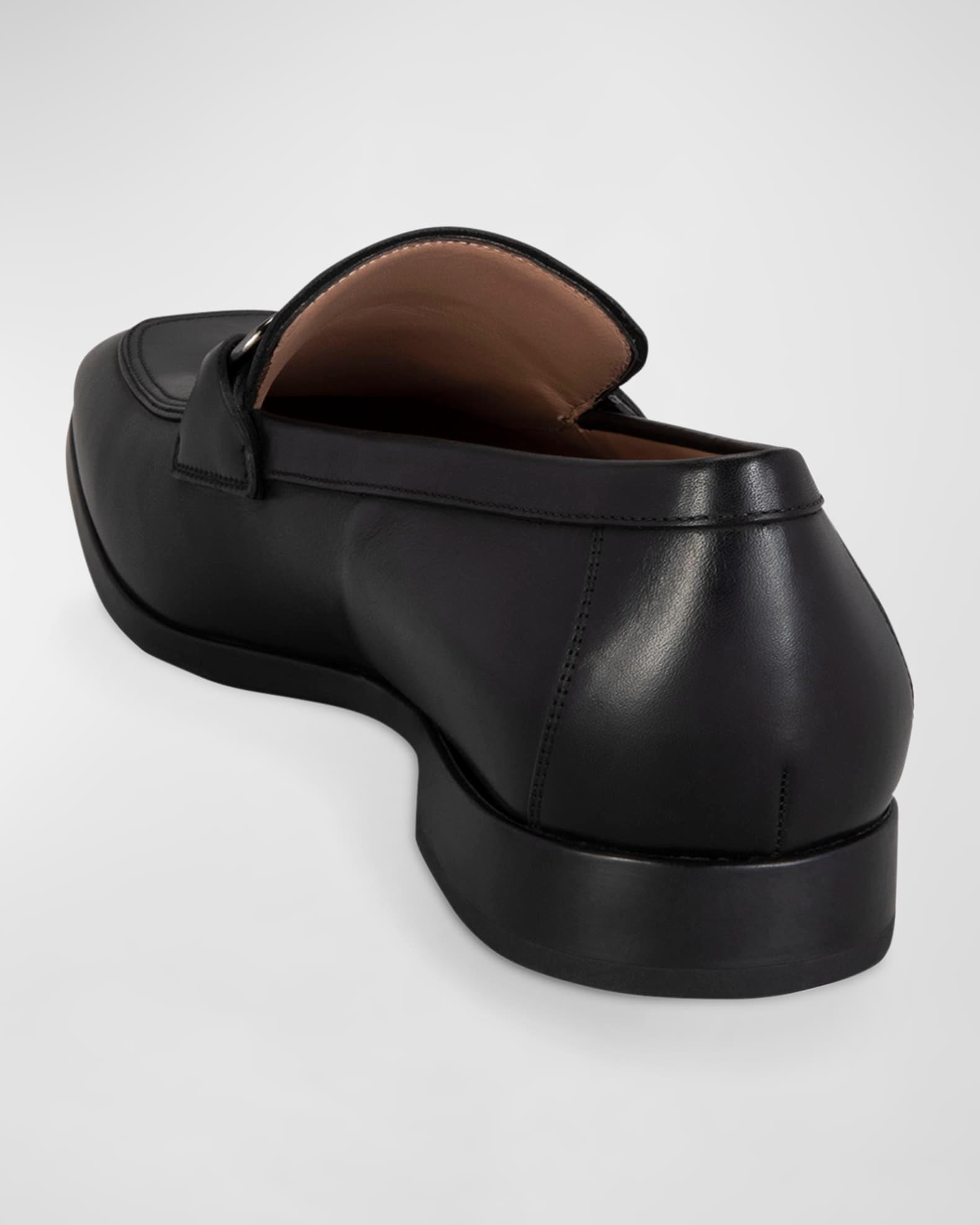 Mens Front 4 Leather Drivers Product Image