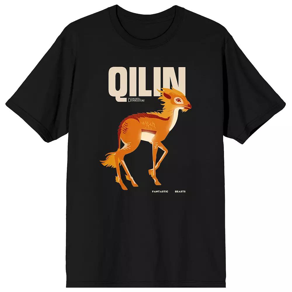 Men's Fantastic Beasts Qilin Tee, Size: Large, Black Product Image
