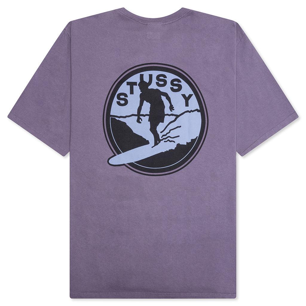 Surf Club Pigment Dyed Tee - Grape Male Product Image