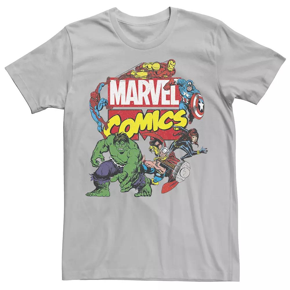 Men's Marvel Comics Avengers Around Logo Graphic Tee,  Product Image