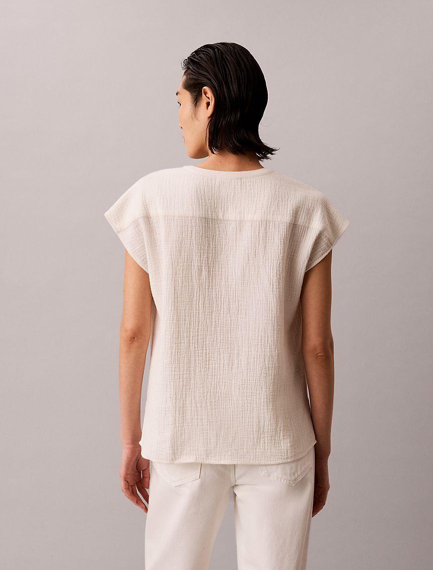 Double Gauze Relaxed T-Shirt Product Image