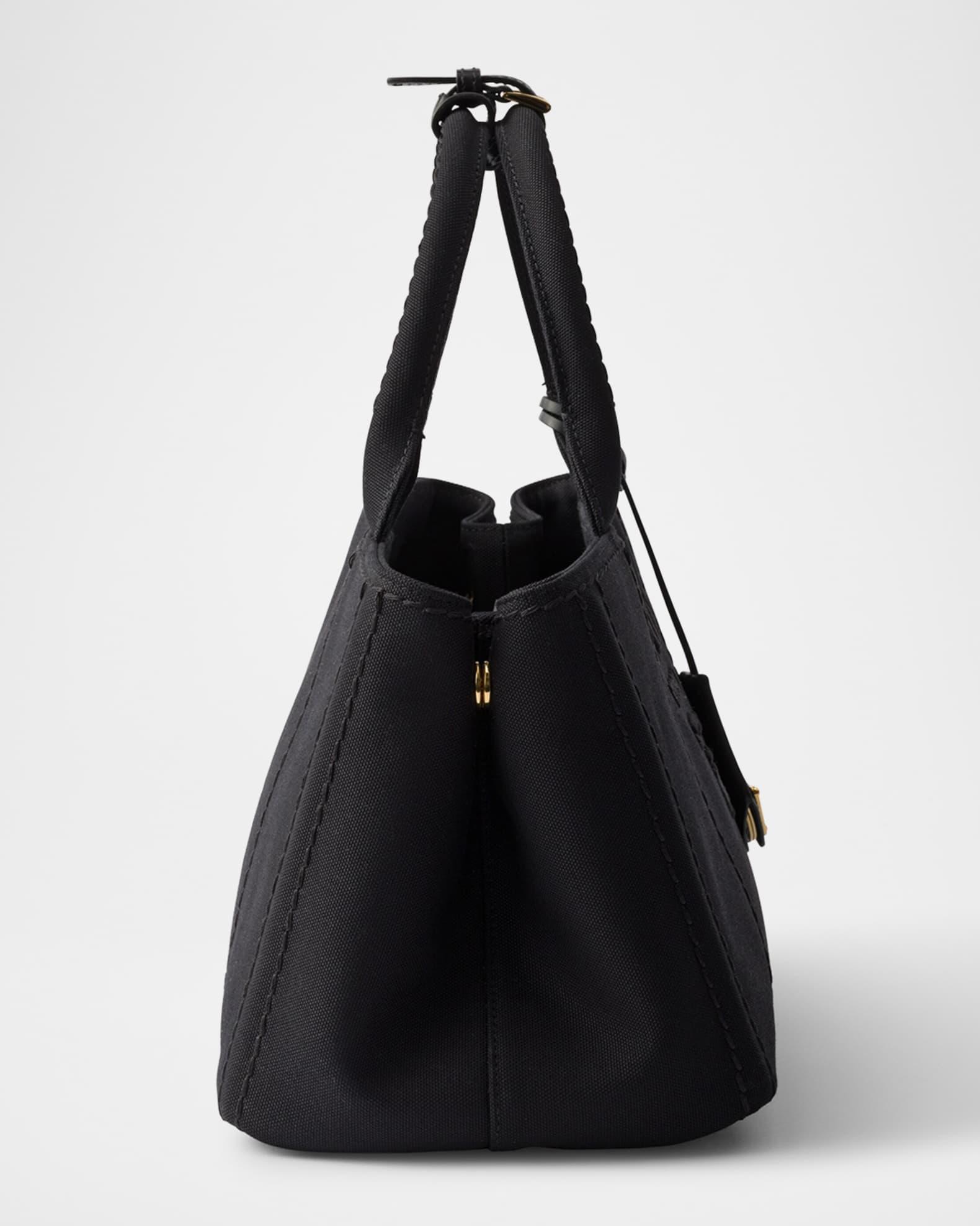 Large Cotton Canvas Crossbody Bag Product Image