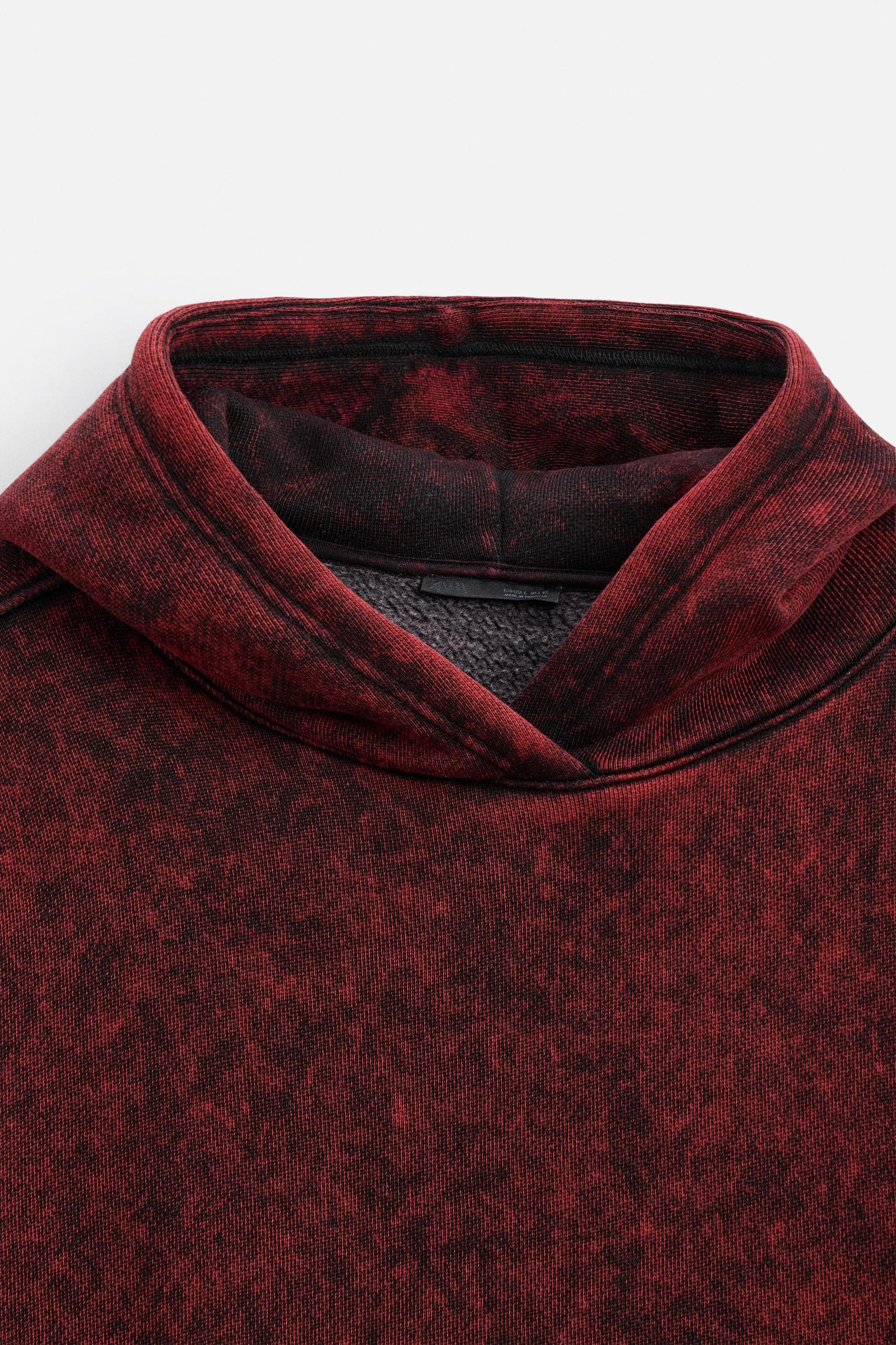 TIE-DYE PRINT SWEATSHIRT Product Image