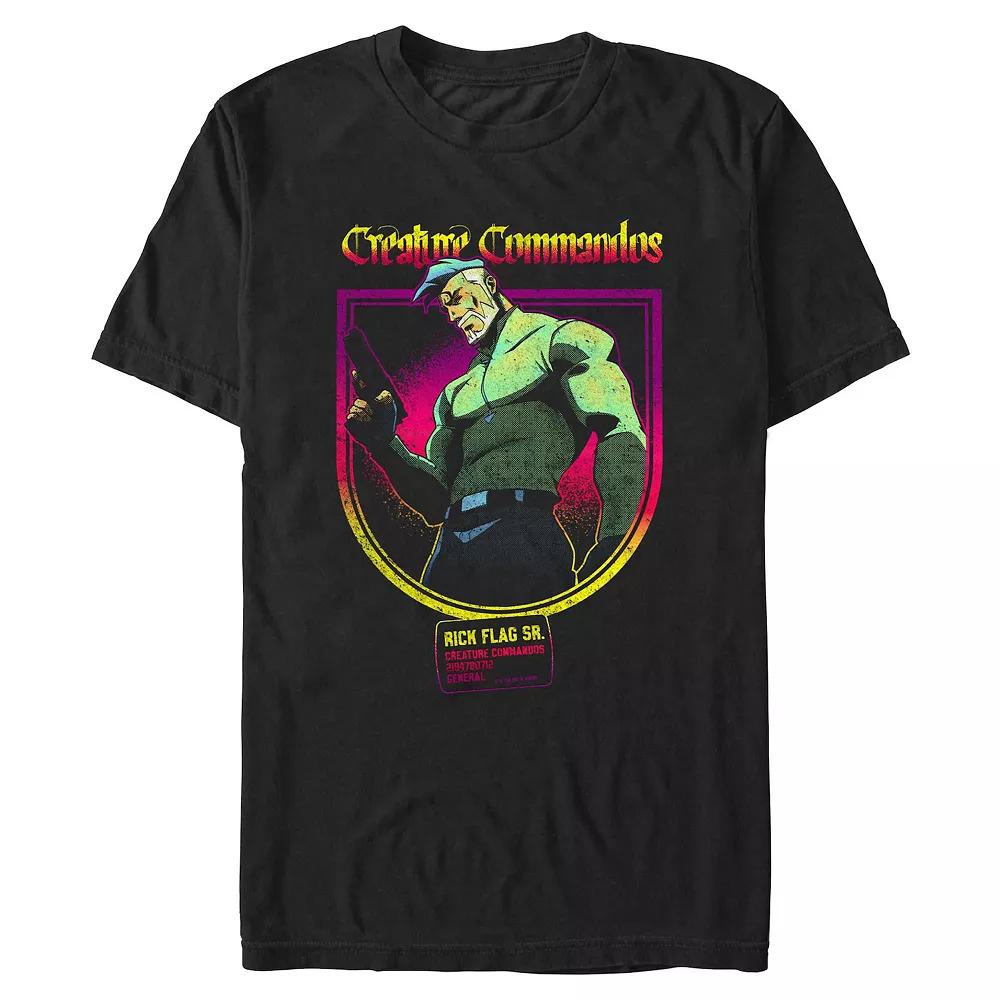 Men's Creature Commandos Presenting Rick Flag Sr. Graphic Tee,  Product Image