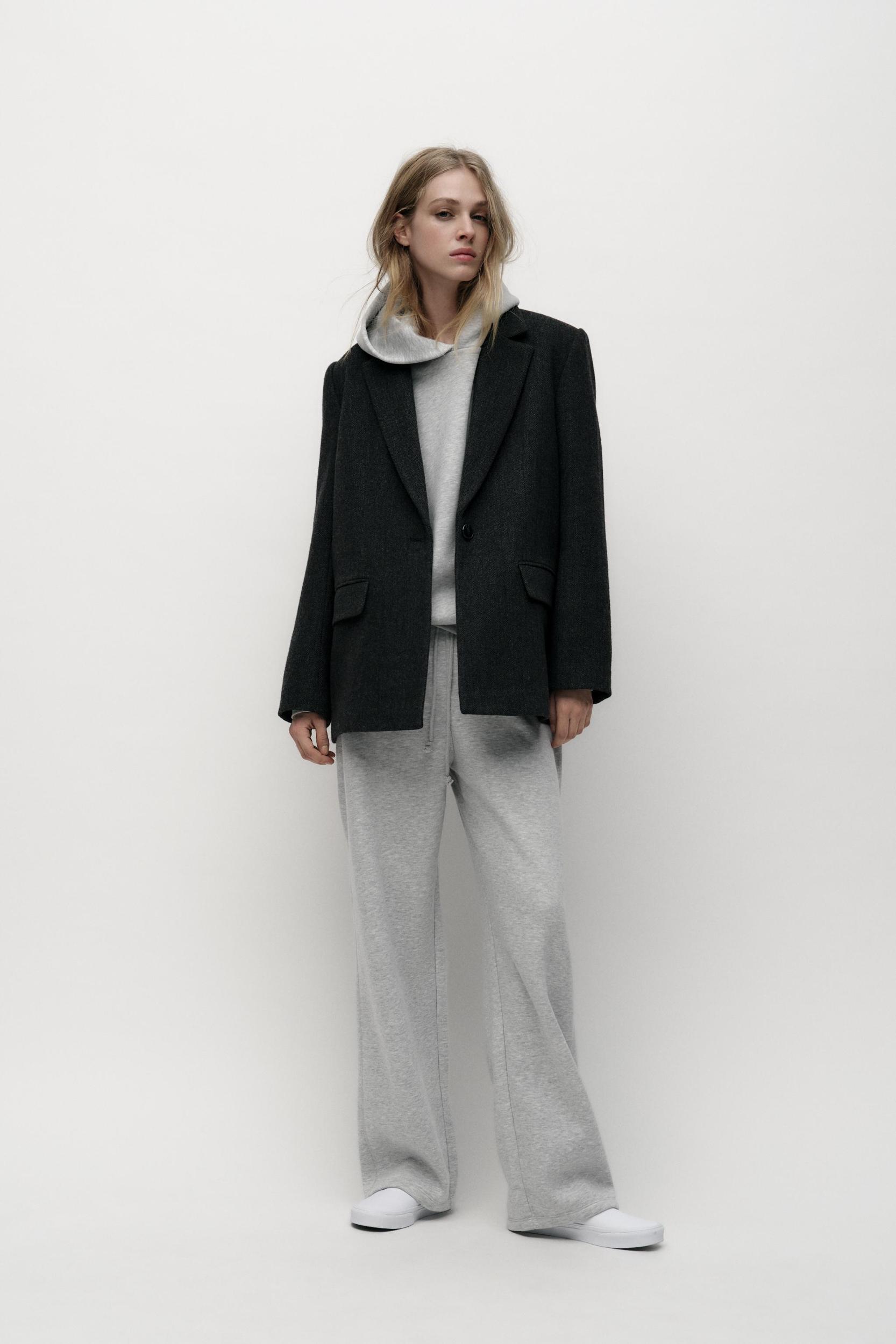 STRAIGHT LEG FLEECE PANTS Product Image