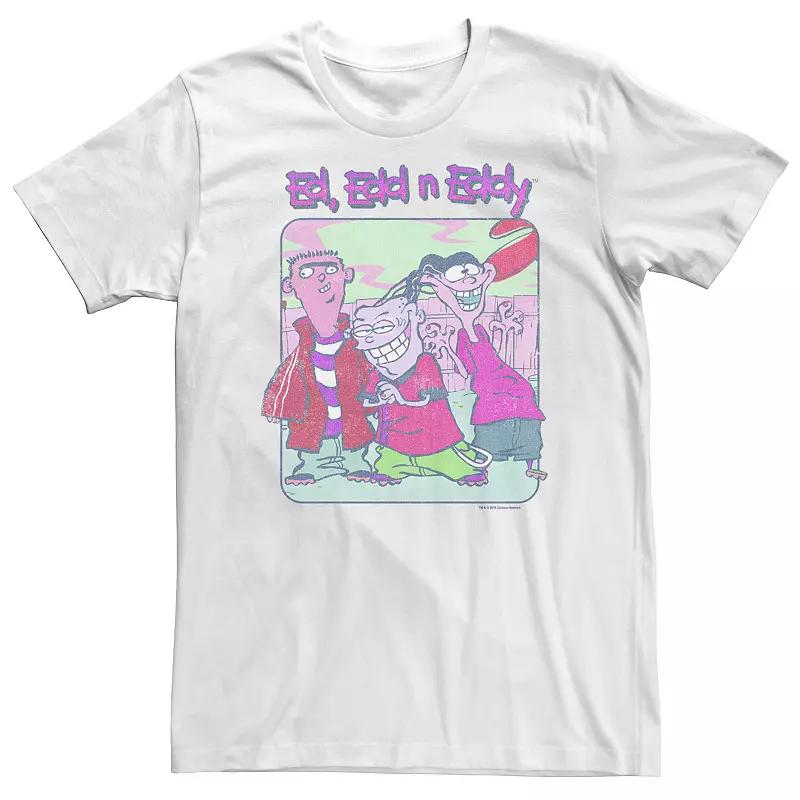 Big & Tall Ed, Edd & Eddy Distressed Poster Tee, Men's,  Product Image