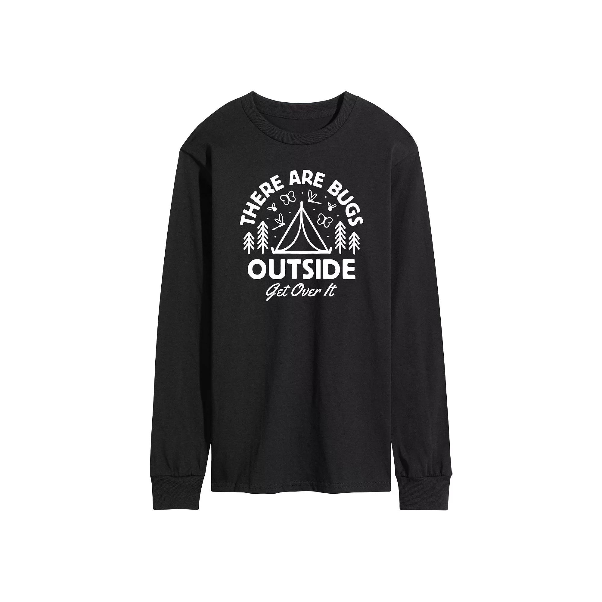 Men's SpongeBob SquarePants 100 Days Later Long Sleeve Graphic Tee,  Product Image