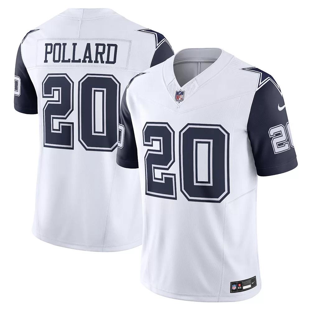 Men's Nike Tony Pollard White Dallas Cowboys Vapor F.U.S.E. Limited Jersey, Size: Small Product Image